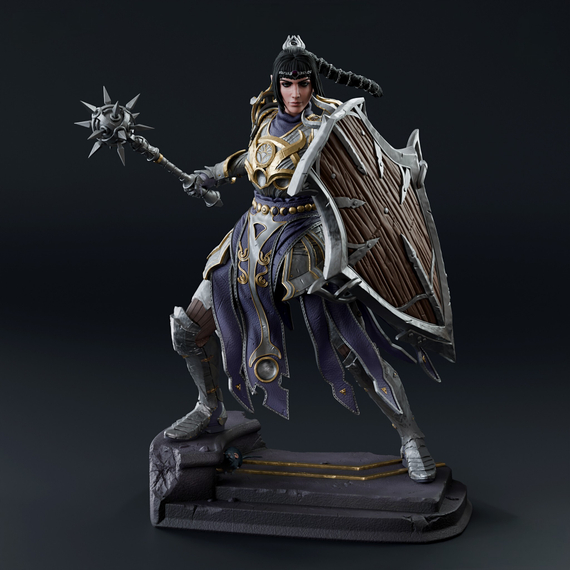 Shadowheart Battle Stance - Baldur&#39;s Gate 3