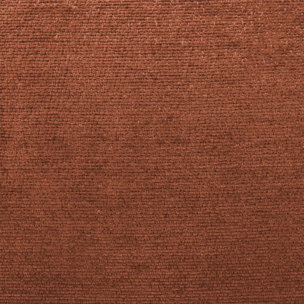 Стул полубарный Lucas 2 терракотовый шенилл с чёрными ножками