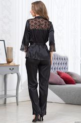 Комплект брючный 2 предмета Mia-Amore EDITA ЭДИТА 3676 черный