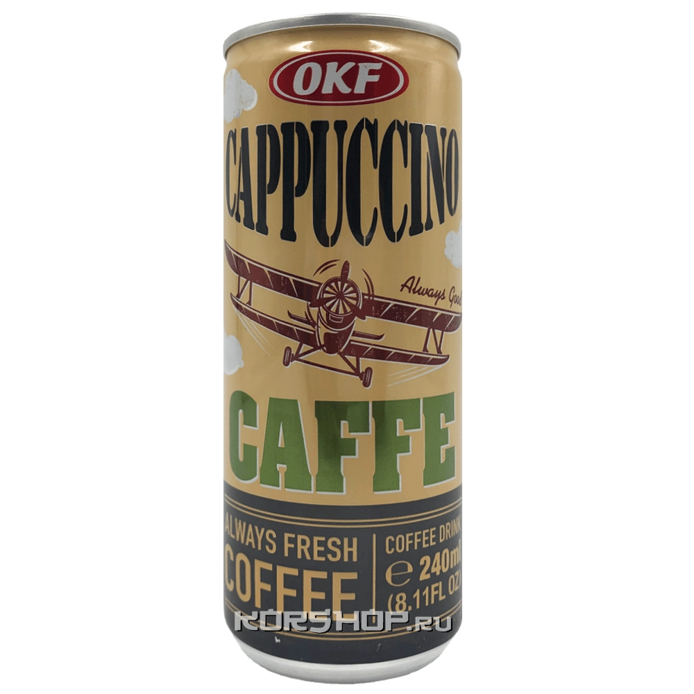 Кофейный напиток TM OKF Caffe Cappuccino 240мл 30шт ж/б