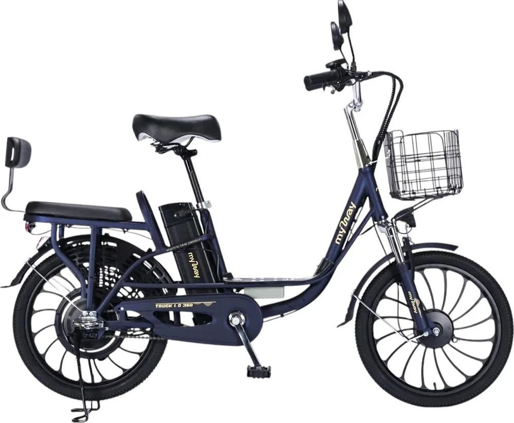 Электробайк MyWay Truck 1.0 20",350W,60V10.4AH мурена матовый