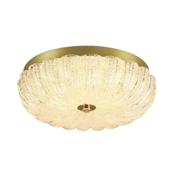 7719/36L PIKO LED SN 027 Светильник металл/стекло/прозрачный/золотой LED 36Вт 3000-6500K D300 IP20 пульт ДУ TESORO