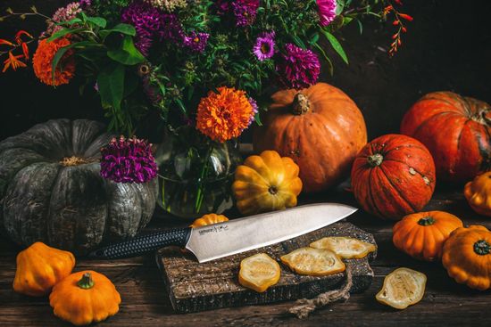 Нож кухонный Samura GOLF Гранд Шеф 240 мм. SG-0087