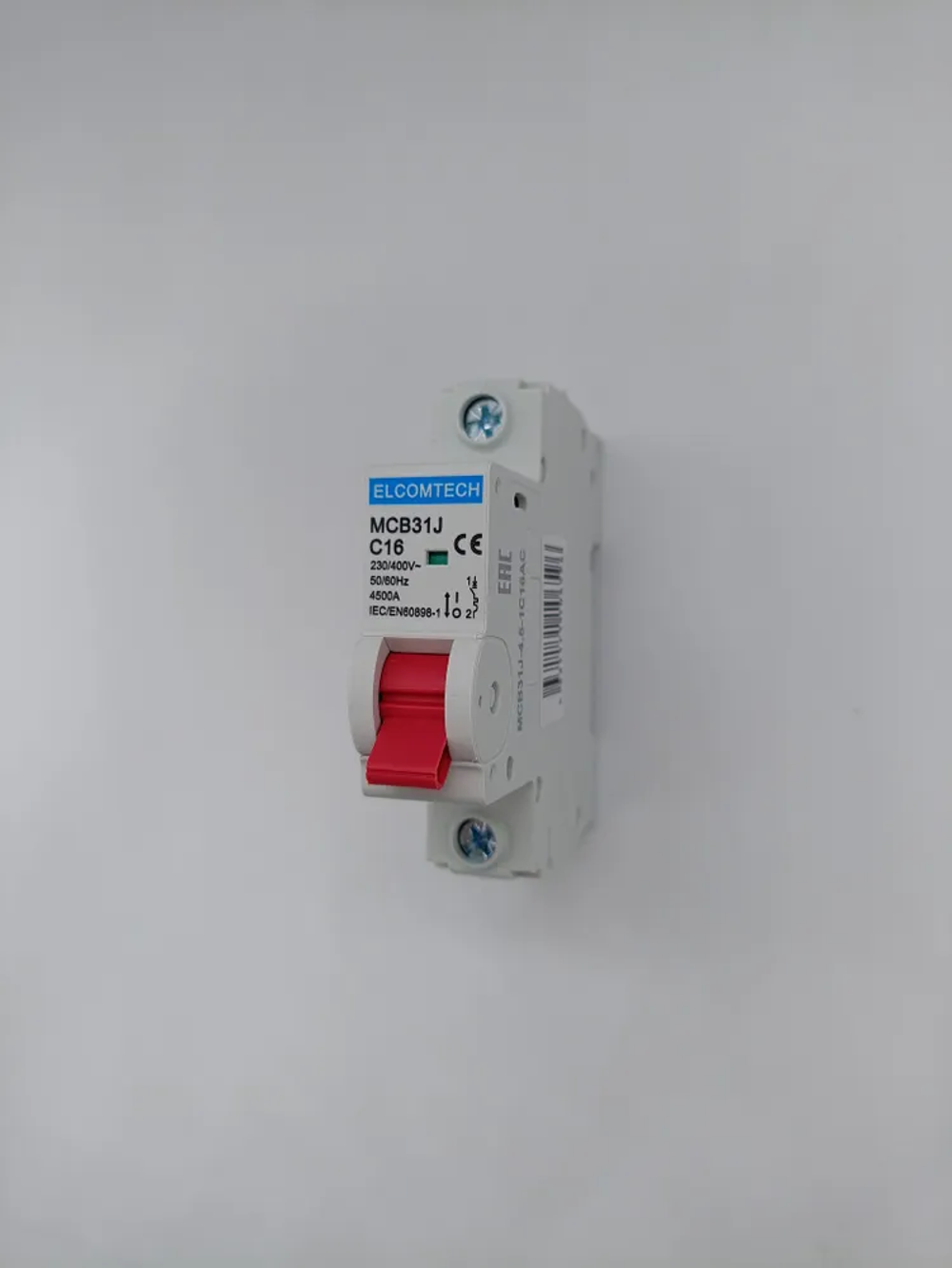 Автоматический выключатель MCB31J-4,5-1C16AC, 1п С 16А 4,5кА