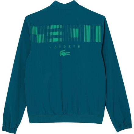 Куртка теннисная Lacoste SPORT x Novak Djokovic Track Jacket - green/forest green