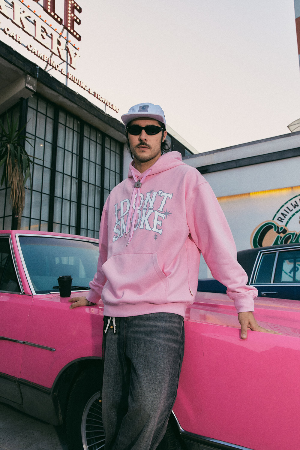 Худи DONSMOKE "NY Star" Loose fit Hoodie