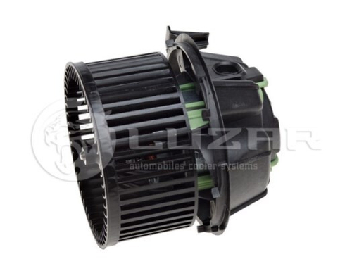 Мотор печки Renault Logan (08-) Duster (10-) /Largus (12-) Nissan Terrano (14-) с конд. АС 1.4i/1.6i/1.6i 16V (LUZAR)
