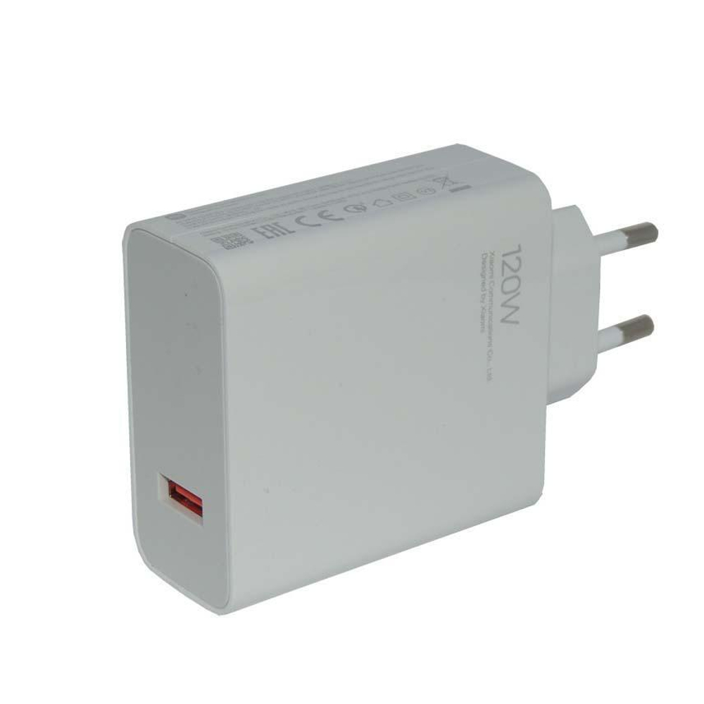 Сетевое зарядное устройство Xiaomi Charging Combo мощностью 120 Вт (USB-A) и кабель USB-C — USB-A (версия Global)