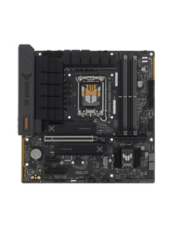 ASUS TUF GAMING B760M-PLUS II (Socket 1700, mATX, 4xDDR5(192GB), DP/HDMI, 1xPCIe 5.0x16/1xPCIe 4.0x4, 1xPCIe 3.0, 1xLAN (2.5GbE), 4xSATA 6Gb/s, 3xM.2, 1xType-C, 3xUSB 3.2, 4xUSB)