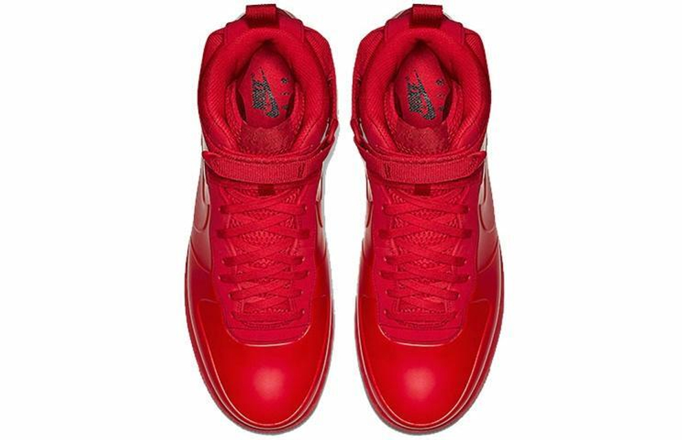 Кроссовки Nike Air Force 1 Foamposite Goes Full Red