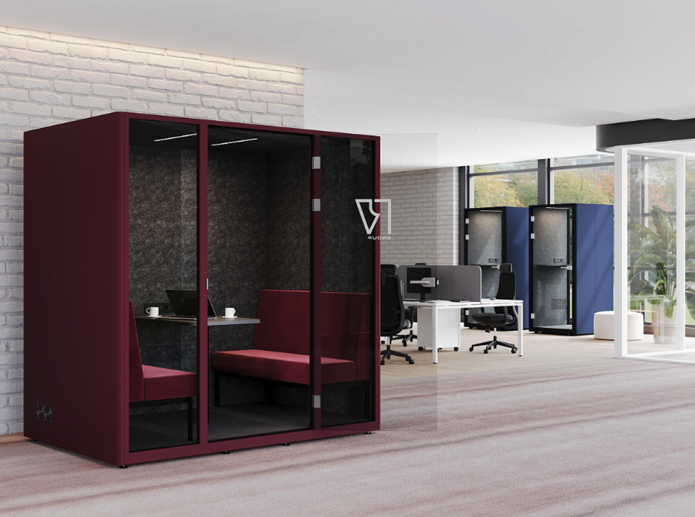 Акустическая кабинка СаундКуб з/с-стекло SDC-2.2-GL