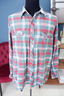 Рубашка Nature Quality в клетку 52 размер