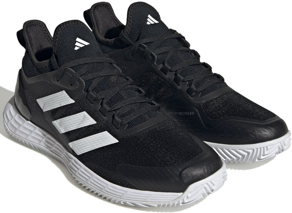 Мужские кроссовки теннисные Adidas Adizero Ubersonic 4.1 Clay - core black/cloud white/grey four