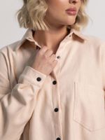 Рубашка Загадочная девушка (бежевая) Б15169-4М LT Collection