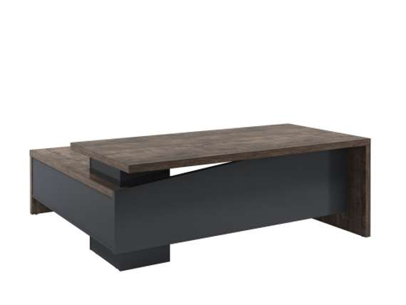 Стол правый 2000х2000х750 с опорной тумбой T-20R.0000-02