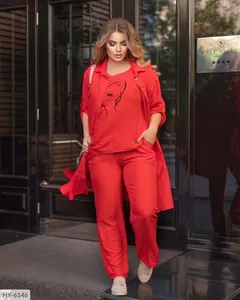 Костюм тройка FI-2783 Фабрика Моды