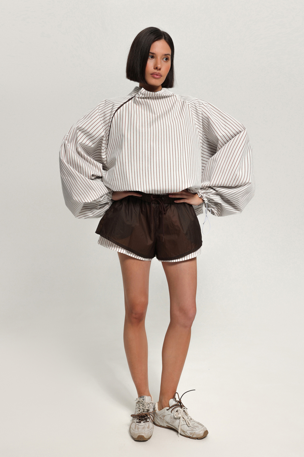 Анорак двусторонний из плащевки