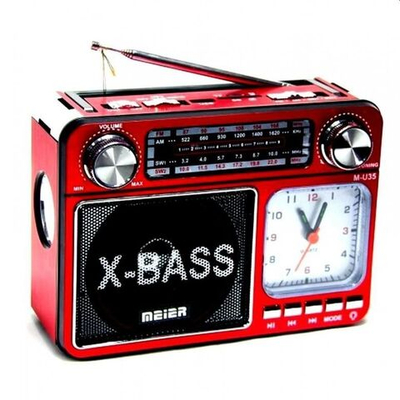 Приемник MEIER M-U35BT USB+фонарь