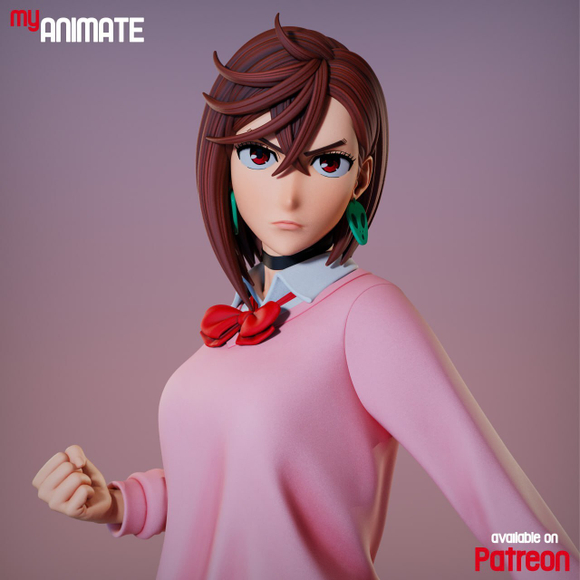 Момо Аясэ Дандадан Momo Ayase Dandadan Фигурка