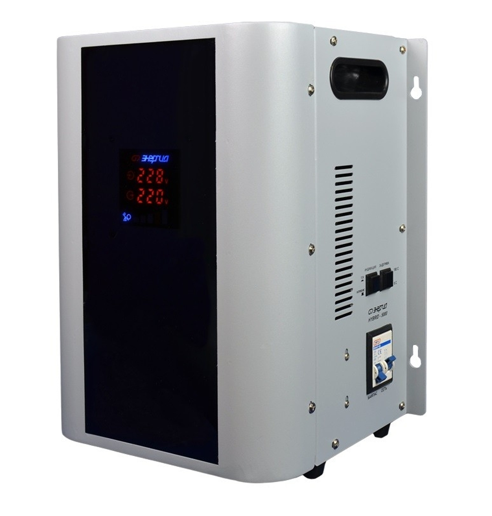 Однофазный стабилизатор напряжения Энергия Hybrid 8000 (U)