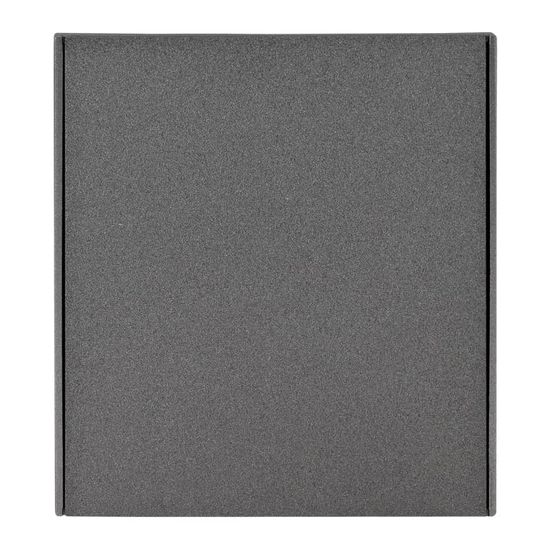 Заглушка STRONG декоративная с суппортом графит KRANZ