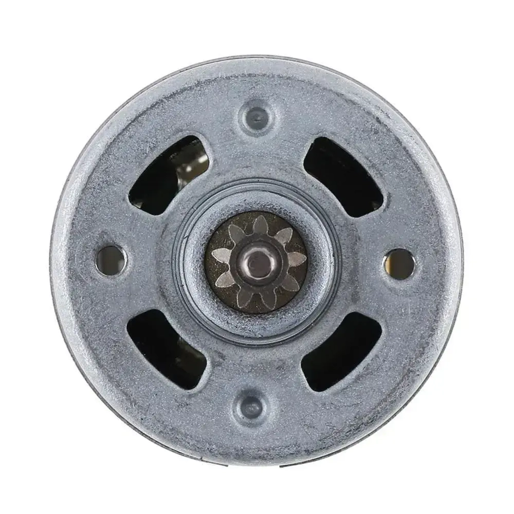 RS550 12 В 9 зубьев 7,9 мм DC мотор 19500 об/мин односкоростной для шуруповерта / электрической дрели с высоким крутящим моментом редуктора