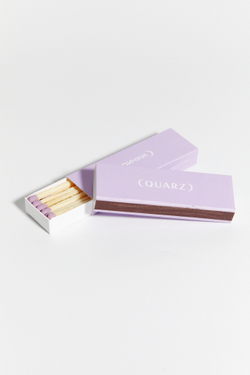 Спички QUARZ лавандовые