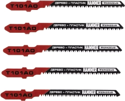Пилка для лобзика Hammer Flex 204-115 JG WD T101AO (5шт.)