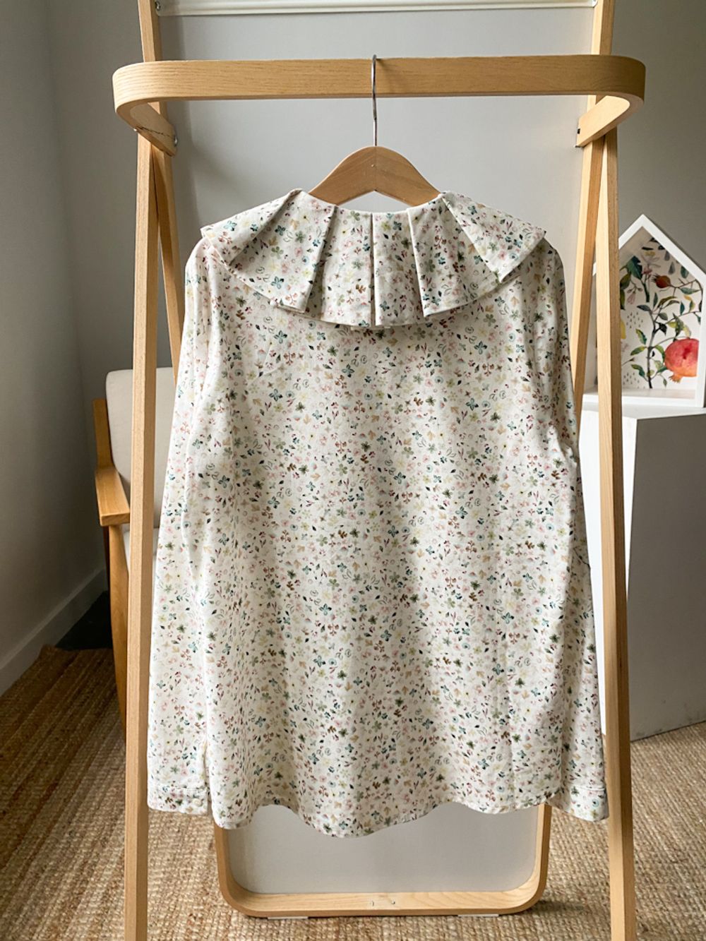 Хлопковая блузка Il Gufo, 152