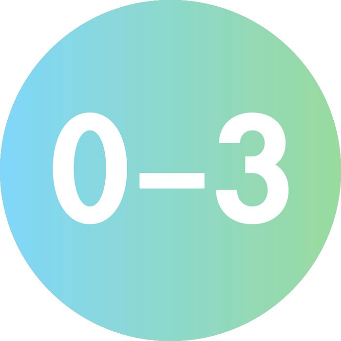 Для детей от 0 до 3