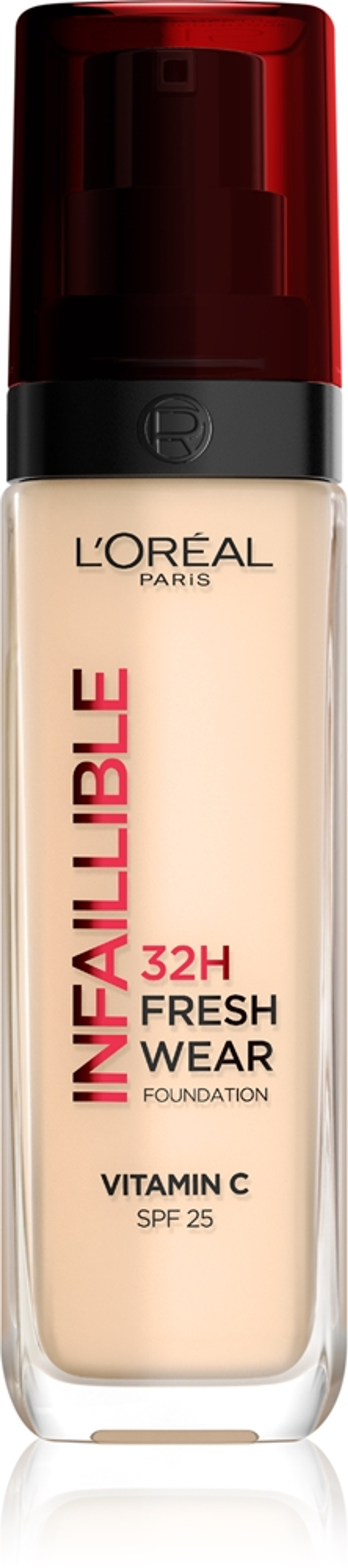 L’Oreal Paris Infaillible 32H Fresh Wear - Долговременное тонирование в жидкой основе оттенок 015 NEUTRAL NEUTRE, 30 ml
