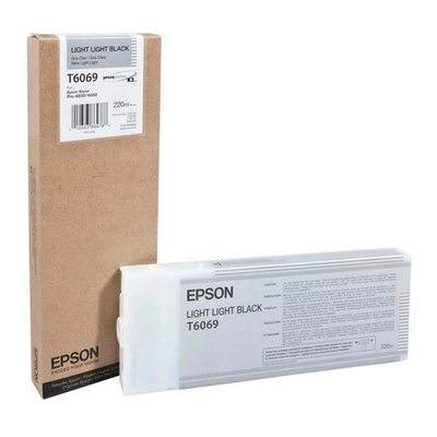 Картридж EPSON T6069 (C13T606900) для Stylus Pro 4800/4880 светло-серый (220 мл.)