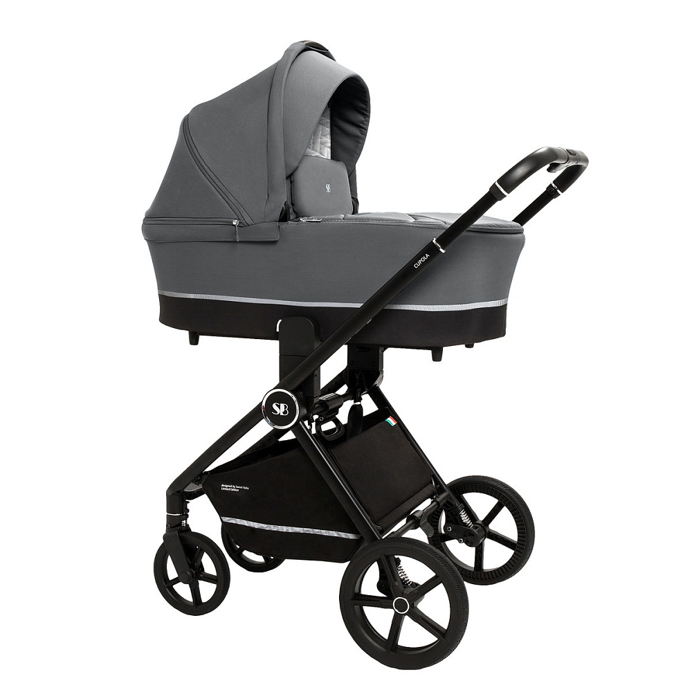 Детская коляска Sweet Baby Cupola New 3 в 1 Slate Grey