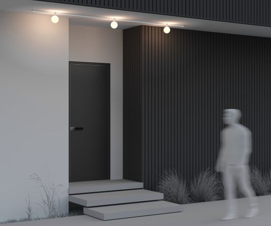 Уличный трековый светильник Outdoor O-TR01-1-S-9WW3K