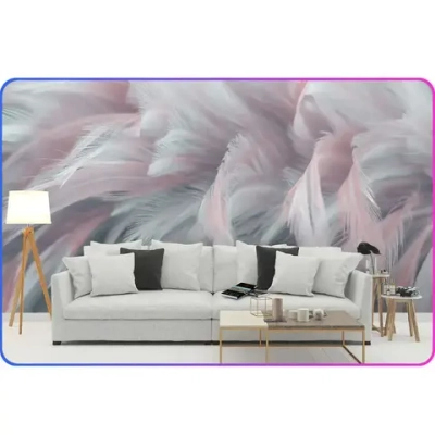 Фотообои Luxury Walls AM00605 "Перья" 500х270