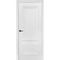 Купить Межкомнатная дверь эмаль Престиж 1/2 белая глухая