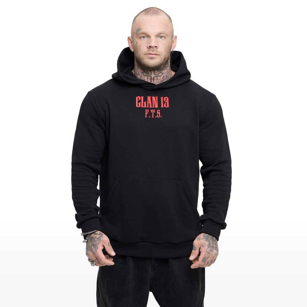 Худи Clan 13 Rebel Spirit, черный