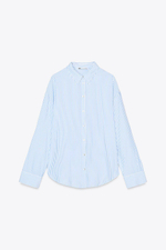 Рубашка в стиле oversize в полоску