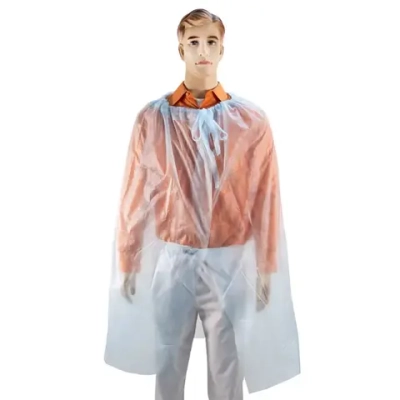 Накидка для пациента 1,6х1,1 м спанбонд плотность 25 голубой 5 шт