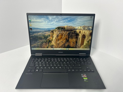 Ноутбук игровой HP OMEN 15-en0019ur (1U3C7EA) 15.6"/AMD Ryzen 5 4600H/RAM 16 GB/SSD 512 GB/GTX 1650 Ti 4G/1920x1080/IPS/Windows 10/Подсветка кл-ры:LED/темно-серый. Состояние: B1