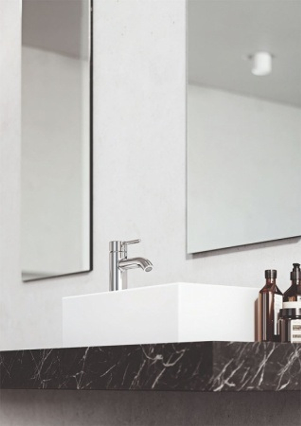 Смеситель для раковины Kludi Bozz с донным клапаном, хром (382700576)