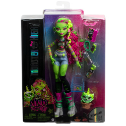 Monster High - базовая кукла Венера Макфлайтрап + питомец HRP81
