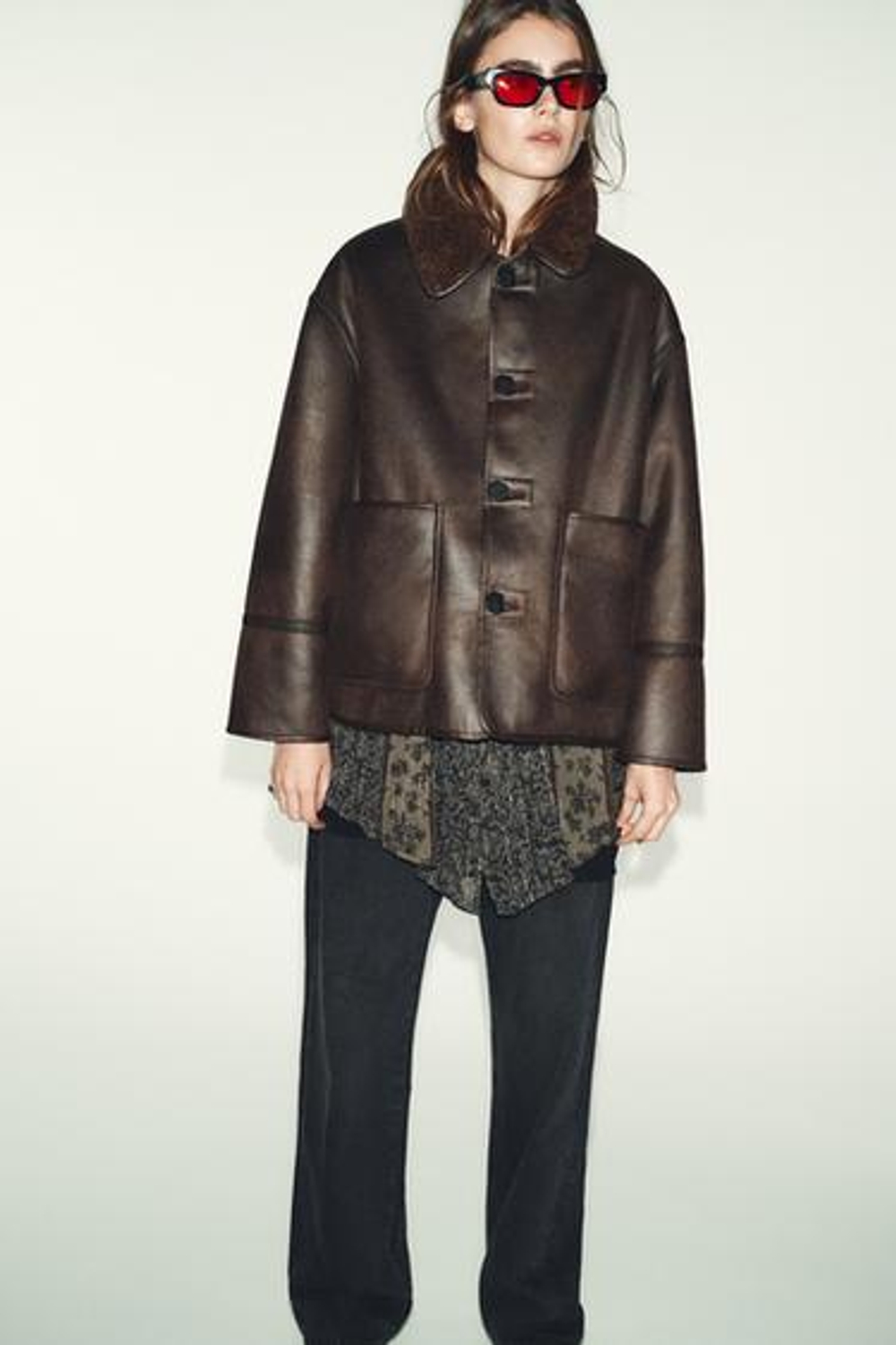 Двусторонняя куртка - ZARA
