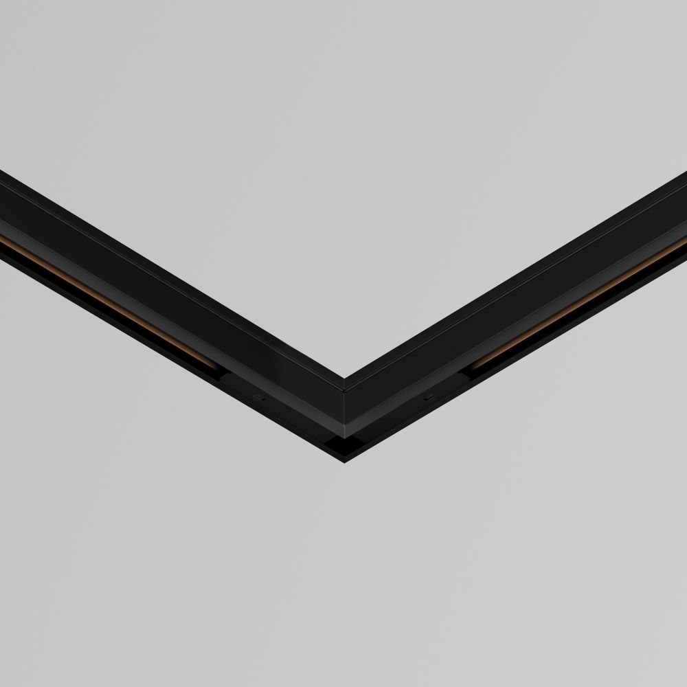 Коннектор питания угловой 3см Maytoni Levity TRA184CPC-1B-3