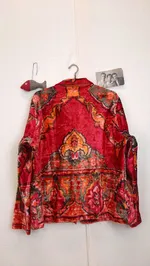 Куртка Soeurs с Пуговицами на Петлях/Razz Velvet Jacket розовая