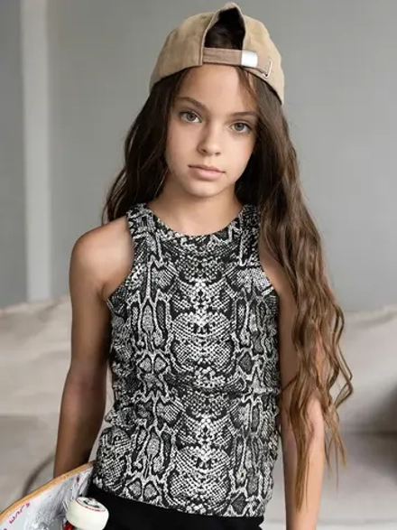 Майка для девочки летняя