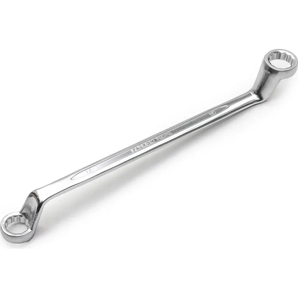 Ключ гаечный накидной изогнутый 17х19 мм A07637S