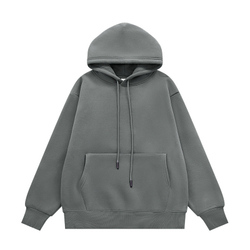 Худи STUFF "Basic" Fleece Серый