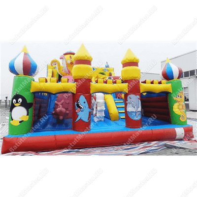 Коммерческий надувной батут "Морская иллюзия"