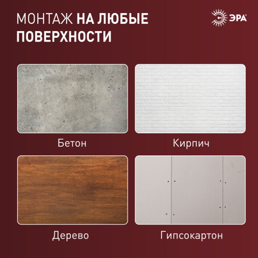 Светильник декоративный настенный светодиодный ЭРА WL12 BK 6х1Вт 3000К IP54 черный для интерьера и фасадов зданий | Фасадная декоративная подсветка